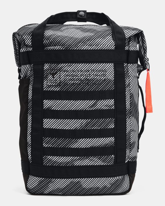 Project Rock Box Duffle Backpack, Black, pdpMainDesktop image number 0